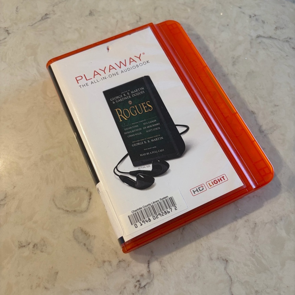 Rogues Audiobook Playaway - Pre-loaded Audio Player - 31 Hours Unabridged
